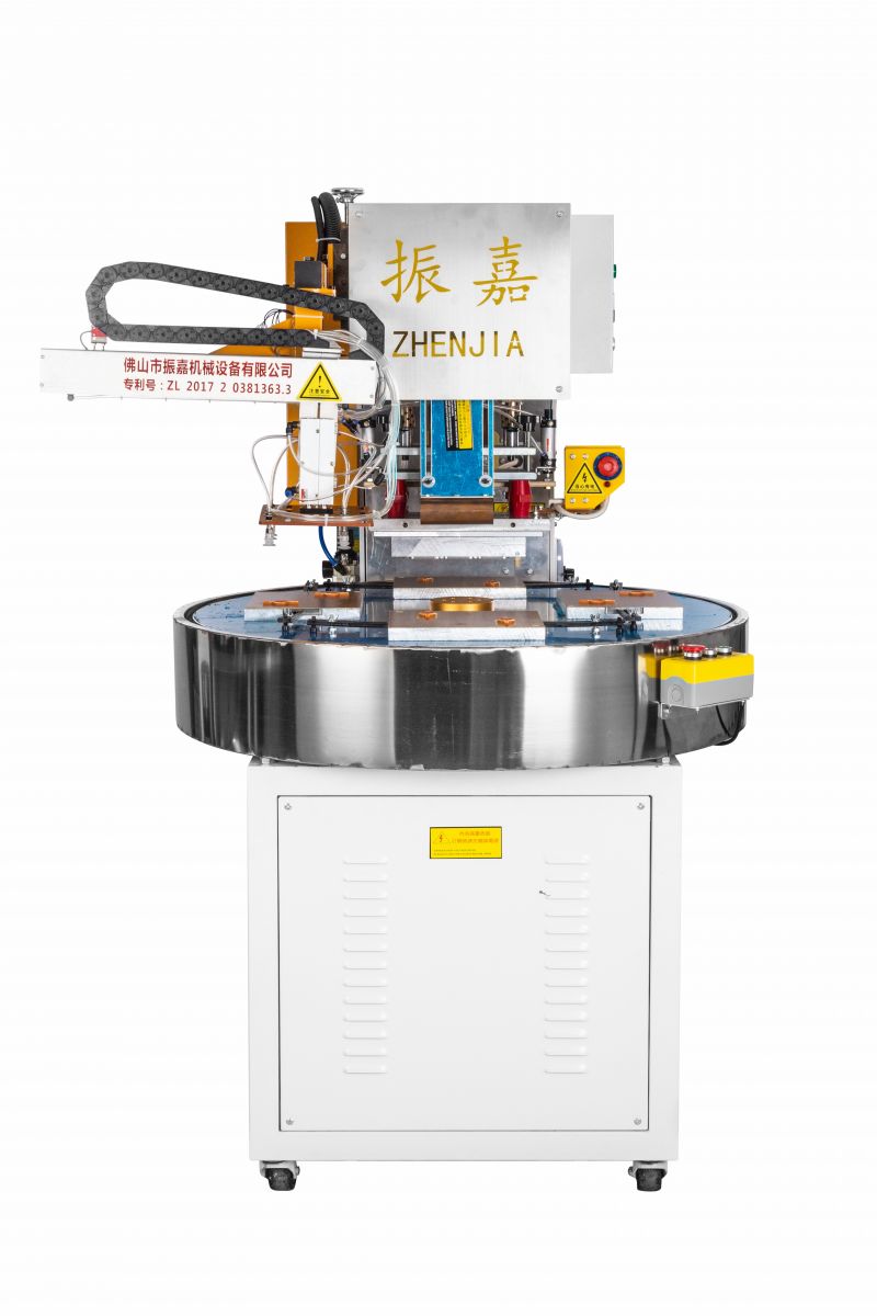 高周波雙頭油壓機圖片