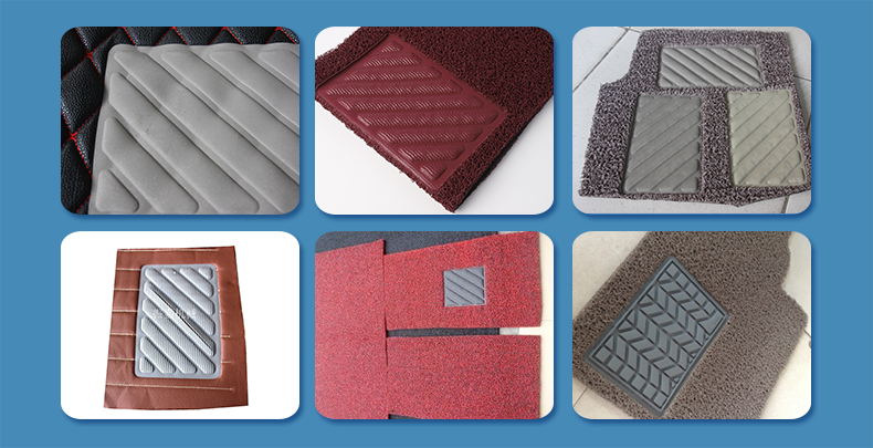 汽車腳墊單邊推盤高周波機